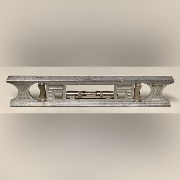 1920s Vintage STANLEY Sweetheart Logo 237-12” 3 Bubble Plumb Spirit Level - Picture 15 of 16